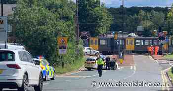 North East news RECAP: Car crashes into Metro train at level crossing
