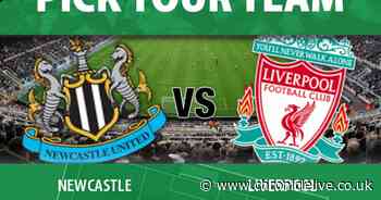 How would you like Newcastle to line up against Liverpool on Sunday?