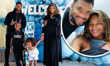 Ciara and Russell Wilson joyously welcome baby son Win home from hospital