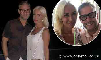 Denise Van Outen looks sensational as she cosies up to beau Eddie Boxshall in Marbella 