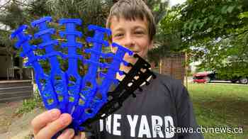 11-year-old Ottawa boy creates ear protectors for workers during pandemic - CTV News Ottawa
