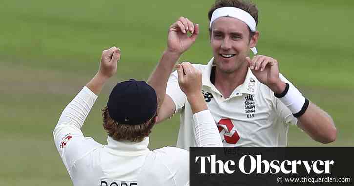 England dominate West Indies after Stuart Broad's assault