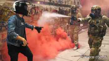 Courthouse is ground zero in Portland, where federal agents, protesters use tear gas, fireworks