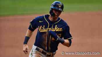 Christian Yelich's first hit of 2020 goes 425 feet into Wrigley Field seats as Brewers offense comes alive