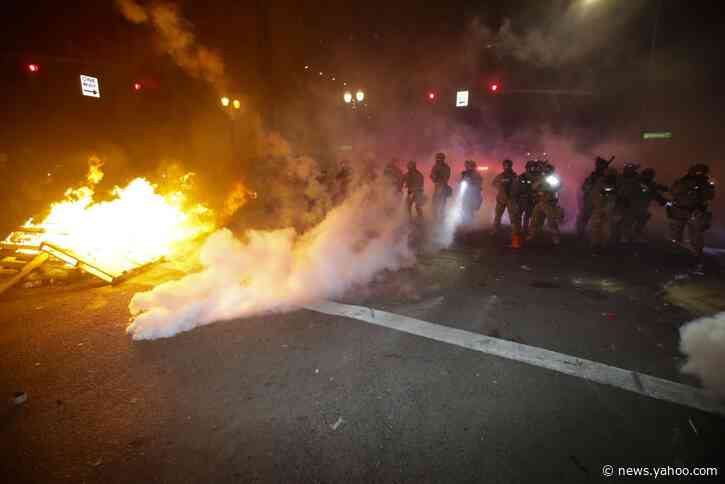 Tear gas fired again; Portland protest standoff continues