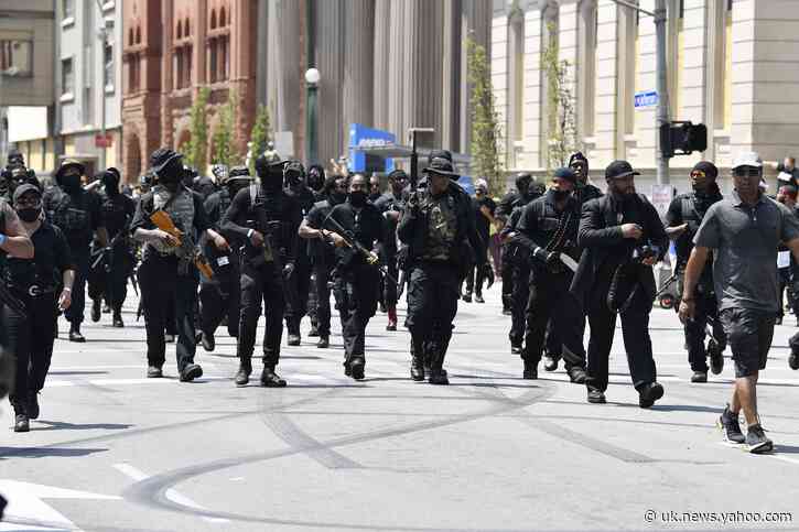 Competing protesters converge on Breonna Taylor's hometown