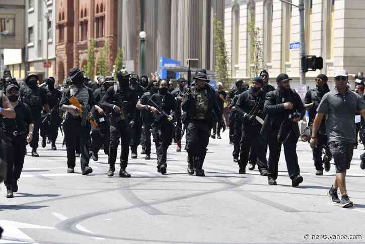 Competing protesters converge on Breonna Taylor's hometown