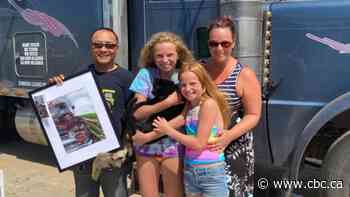 Cat accidentally hitches a ride to the U.S., gets back home thanks to a trucker with a big heart