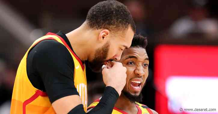 Think Donovan Mitchell and Rudy Gobert will have chemistry problems on the court? Think again
