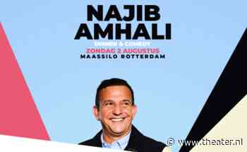 Najib Amhali geeft 'dinner & comedy' show - Theater.nl