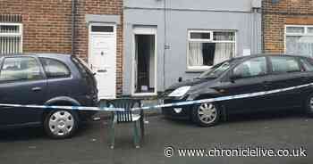 Footage of forensics after man suffers stab wound in Grange Villa