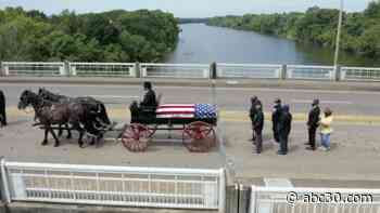 Rep. John Lewis crosses 'Bloody Sunday' Selma bridge for final time