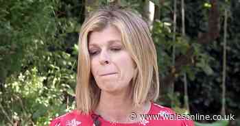 Kate Garraway in near miss crash on motorway