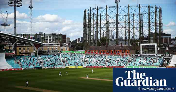 'It's lovely to be here': county cricket fans return to the Oval