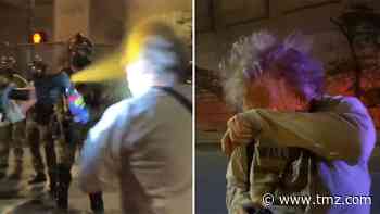 Vietnam Veteran Pepper Sprayed in Face by Federal Officers in Portland