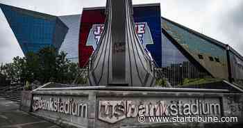 Viking ship and area near U.S. Bank Stadium in Minneapolis hit with anti-police graffiti