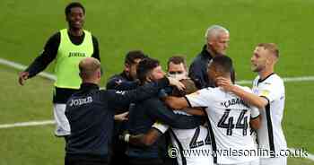 Andre Ayew stunner gives Swans advantage in play-off semi-final tussle