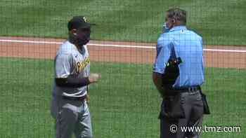 Pittsburgh Pirates Pitcher Tossed, Manager Masks Up to Yell at Umpire