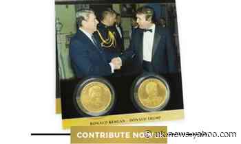 Trump aims barb at Reagan Foundation in fundraising coin kerfuffle