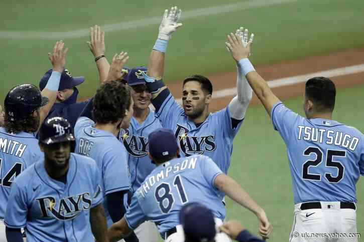 Kiermaier's triple in 10th lifts Rays over Blue Jays, 6-5