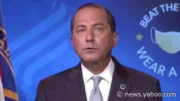 Azar: "The presumption should be to get our kids back to school"