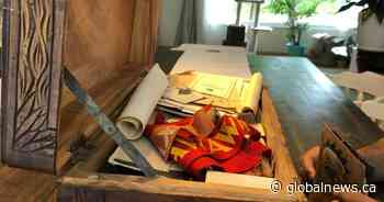 B.C. couple finds war medals, photos in hidden ‘Jumanji treasure chest’