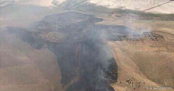 Fire in Box Elder County scorches nearly 1,000 acres and continues to grow, threatening Promontory structures