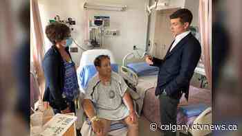 Calgary doctor saves man's life twice: once on mountain trail, then again in hospital - CTV News