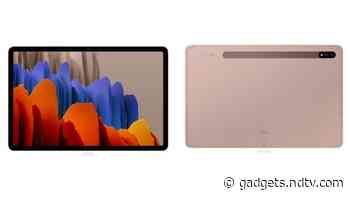 Samsung Galaxy Tab S7, Samsung Galaxy Tab S7+ Specifications and Renders Leaked Ahead of Launch