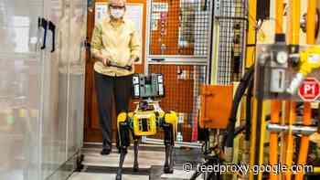 Ford experiments with quadruped robots to scout factories