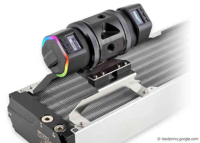 Aqua Computer ULTITOP D5 DUAL Pump Top introduced from €79