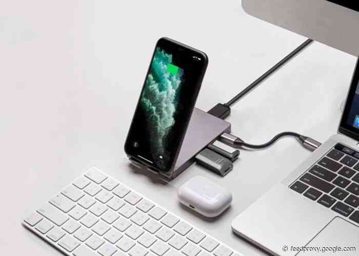 Fophie compact Qi wireless charger and hub $59