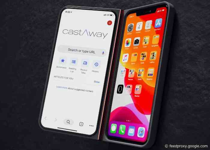 CastAway phone case adds a second screen and more to your mobile