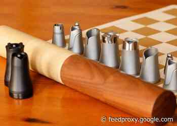 Crownes Chess nesting chess set from $35