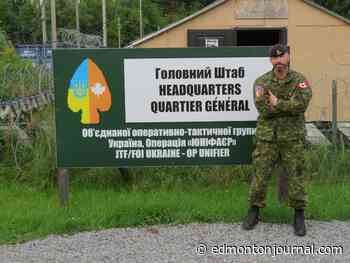 COVID-19 another threat to contend with: Edmonton-based soldiers resume training forces in Ukraine - Edmonton Journal
