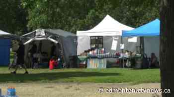 Local group occupying green space in Edmonton river valley - CTV News Edmonton