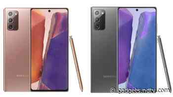 Samsung Galaxy Note 20, Samsung Galaxy Note 20 Ultra Colour Options, India Sale Date Tipped