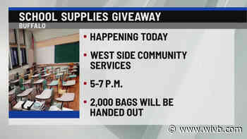 School supplies to be given away at West Side Community Services