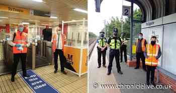 Extra staff patrolling Metro stations to ensure passengers are wearing masks