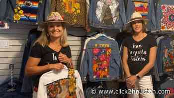 Houston personalities: Two Tequila Sisters on how they create their killer denim jackets - KPRC Click2Houston