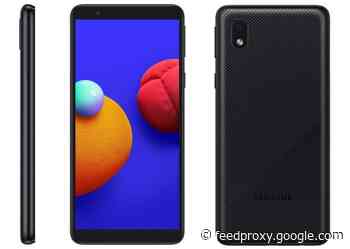 Samsung Galaxy M01 Core budget smartphone unveiled