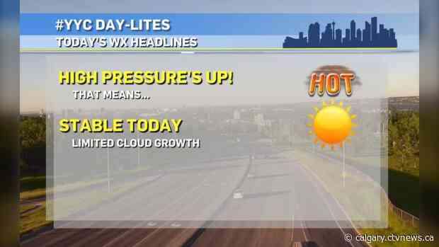 Calgary will have more days at or above 25C in the next week than we’ve had for all of 2020