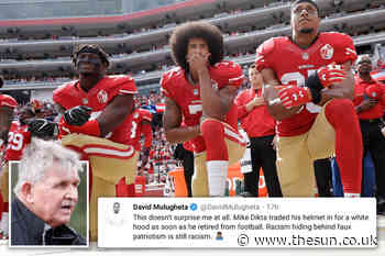 Sports agent blasts NFL coaching legend Mike Ditka for saying kneeling players should leave US - The Sun