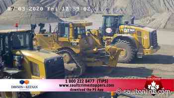 Crime Stoppers: Cat Loader Taken from Garden River First Nation Aggregate
