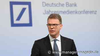 Deutsche Bank bremst Geschäfte mit Kohle, Öl und Gas