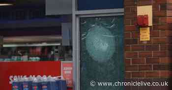 Petrol station worker shaken after 'sledgehammer' used in attack on garage