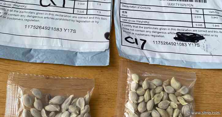Utahns are receiving mysterious seed packets from China in the mail. Don’t plant them, officials warn.