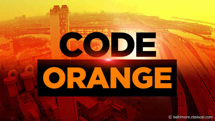 Maryland Weather: Code Orange Air Quality Alert