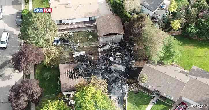 Utah woman dies of injuries suffered when a small plane hit her house