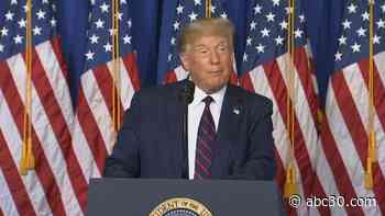 President Trump tours North Carolina FUJIFILM facility working on COVID-19 vaccine